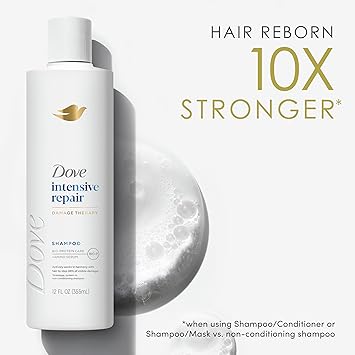 Dove Shampoo 4 count Intensive