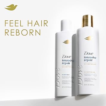 Dove Shampoo 4 count Intensive